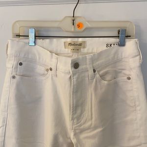 Madewell White Jeans